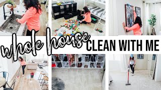 WHOLE HOUSE CLEAN WITH ME | ALL DAY CLEANING | CLEANING MOTIVATION 2021