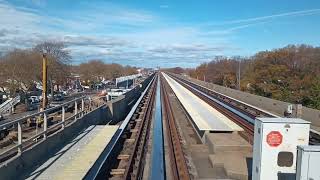 New York City up-close - AirTrain from Jamaica to federal Square, November 24, 2024