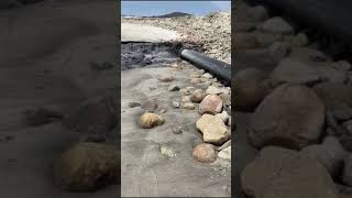 La rivera BAJA CALIFORNIA SUR|desagüe de aguas negras en el mar