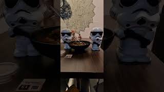 Stormtroopers garding the dinner