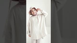 INSPIRASI OUTFIT KEMEJA OVERSIZE | OOTD HIJAB KEMEJA OVERSIZE