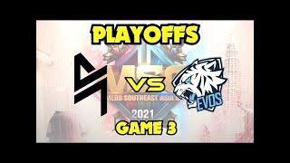 BLACKLIST VS EVOS LEGENDS (GAME 3) | MSC PLAYOFFS DAY 2