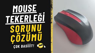 Mouse Tekerlek Arızası | Fare Tekerleği Dönme Sorunu | Orta Tekerlek Arızası | Mouse (Fare) Tamiri