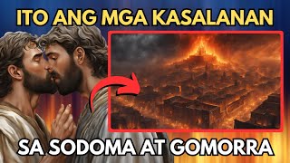 ITO PALA ANG MGA KASALANAN NG TAO SA SODOMA AT GOMORRA KAYA SILA NILIPOL