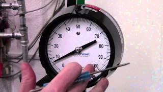 How To Fix A Pressure Gauge Pointing Off Of Zero