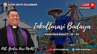 Ibadah Live Streaming | Minggu 21 Juli 2024 | Baptisan Kudus Anak | POUK GKPO Sulaiman |