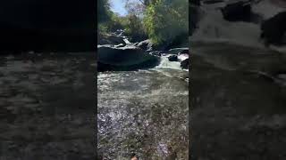 A paz que eu gosto de ter. Água de cachoeira. Água fria. #cachoeira #paz