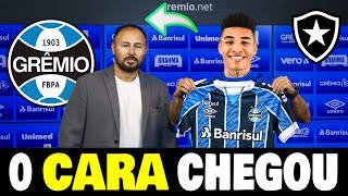 💥 EXPLODIU AGORA! MAIOR REFORÇO DO GRÊMIO! CHORA BOTAFOGO! ÚLTIMAS NOTÍCIAS DO GRÊMIO HOJE