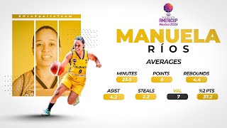 Manuela Ríos - FIBA Americup 2023 (León, México)