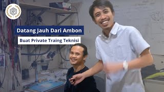 Jauh Jauh dari Ambon Ke Purwokerto Buat Training Servis iPhone