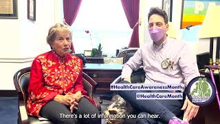 Congresswoman Jan Schakowsky #HealthCareAwarenessMonth 2022 Kick Off Video