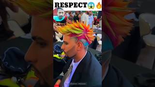 WHAT A HAIRSTYLE || REPORT ON THE HAIRCUT MAN  || fire Hairstyle 🔥🔥 #shorts #VickyMGogoi