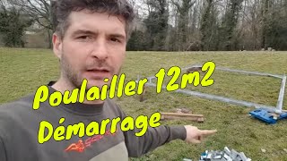 Montage du poulailler sere cn12 : jour 1