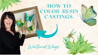 HOW TO ADD COLOR TO RESIN MOLDS