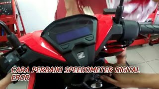 Cara perbaiki speedometer Digital yg ngeblank Vario125 /vario150 Speedometer Digital eror