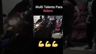 Multi talenta para riders @Riz_RVM