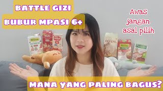 GIZI MPASI INSTAN 6 BULAN KEATAS MANA YANG TERBAIK? REVIEW SUN, PROMINA, MILNA, YUMMY BITES, CERELAC