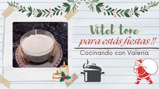 VITEL TONE,SUPER RICO Y FÁCIL PARA ESTÁS FIESTAS !! 🎄🎅🏻🥂