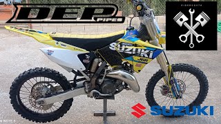 Restyling Dep pipes sonido Suzuki RM 125cc 2 tiempos #motocross #rm125 @ridercov78