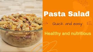 Pasta salad (quick and easy) - سالاد پاستا