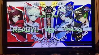 BlazBlue Cross Tag Battle trial version gameplay