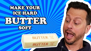 HOW TO MAKE HARD BUTTER SOFT IN SECONDS