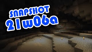 1.17 Snapshot 21w06a | New Cave Generation is Here! | Minecraft News