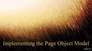 Implementing the Page Object Model