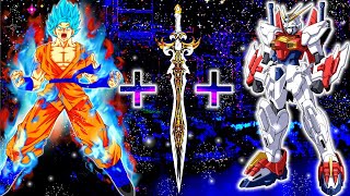 God Gundam ➕ SSJB Goku ➕ Sword Of Light | Who Is Strongest?