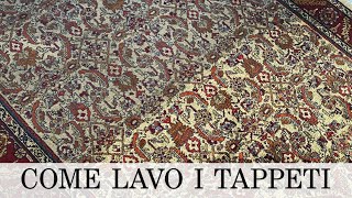 COME LAVO I TAPPETI con la LAVA e ASCIUGA TAPPETI DI Bissell (Spacchettamento e utilizzo) Ombretta