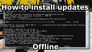 How to Install windows updates offline - WSUS