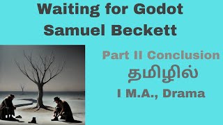 Waiting for Godot|  story  Tamil| I M.A., Drama| Absurd Theatre definition|தமிழில்