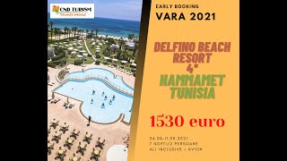 Delfino Beach - Charter avion Tunisia 2021