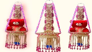 Macrame taddy jhula new design !! मेक्रम झूला