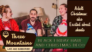 Polyamorous Throuple Christmas Decorations and New House Black Friday Haul!