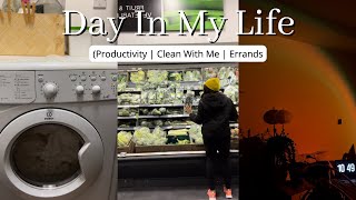 Motivating Myself Into Productivity | Day In My Life Vlog | Clean With Me