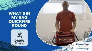 Grow Physio Whats In My Bag Quickfire Round