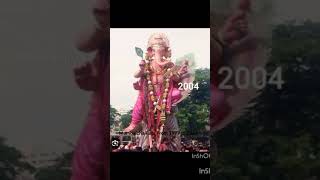 Mumbai cha Raja 1977 to 2024 #Ganpati# Bappa# morya# short# video#💖💖💖