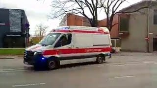 *TURNOUT" Estonian ambulance responding in Tartu / Tartu kiirabi vilkuritega