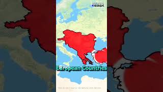 TÜRKİYE İSTEDİĞİ HER ÜLKEYİ FETHEDERSE? #keşfet #facts #europe #politika #history #news #map