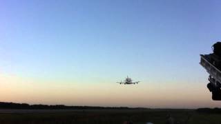 Space Shuttle Discovery Departs for the Smithsonian