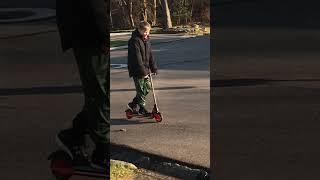 Electric Scooter Riding