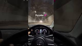 Longest tunnel with hyryder #shorts #hyryder #grandvitara #newcar #hybrid #naiksauto