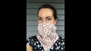 How to Make a Gaiter Face Covering