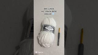 1 GÜNDE TIĞ İŞİ  KIZ-ERKEK ÖRGÜ BERE #örgübere #tığişibere #knitting #crochet #bere