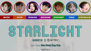 Muzie, Hyun, Yeonjoo, Gikwang, Joohoney, Chuu, Hyeongjun - Starlight (CC Han/Rom/Eng/Esp Lyrics)