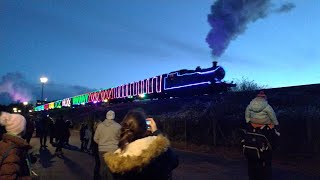 DSR train of lights,Goodrington 29/12/23