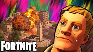 THEY BLEW IT UP! - Fortnite Battle Royale Funny Moments (Volcano Event & Drum Gun Unvaulted)