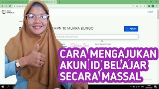 CARA MENGAJUKAN AKUN ID BELAJAR SISWA TERBARU