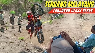 TARUNG ABIS ABISAN !! Tanjakan Class Bebek Motor Sampai Terbang Melayang !! (BAKSOS BUKIT SENTONO)